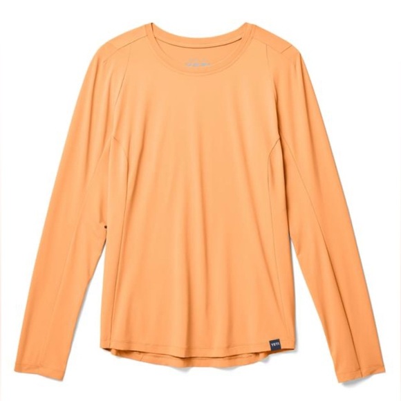 Yeti Women’s Crew Long Sleeve Sunshirt in Salmon , size XL - Picture 10 of 10